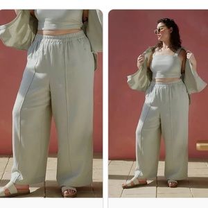Madewell wide leg pants